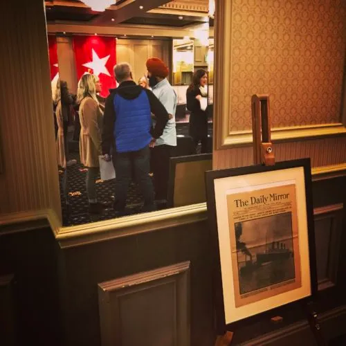 Titanic Exhibition at The Duke